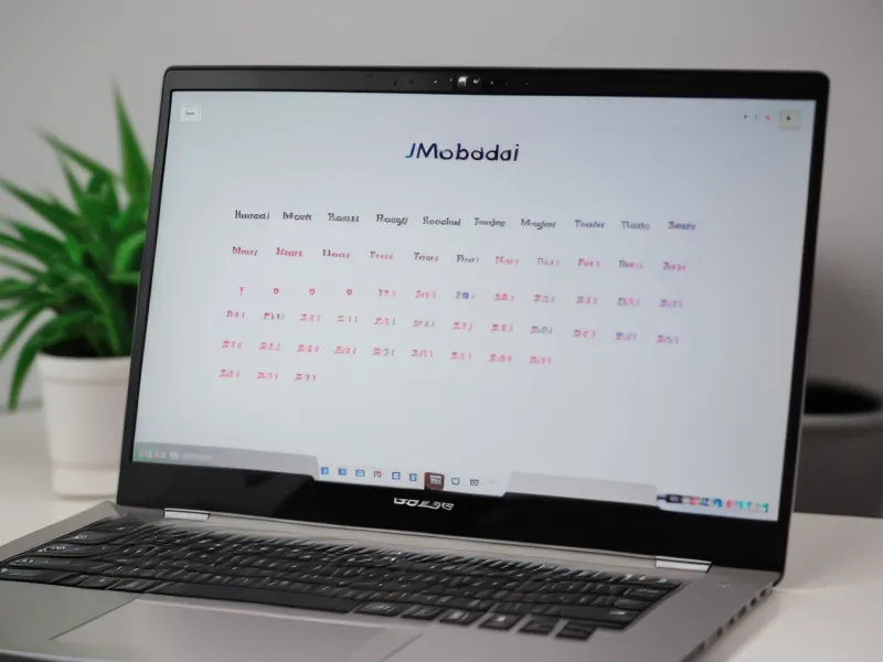 Nahaufnahme eines Laptops mit einem automatisierten E-Mail-Sequenz-Planer.